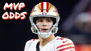 49ers QB Brock Purdy's MVP Odds for 2024