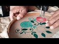 Amazing flower trick machine embroidery  rizwan ali tv