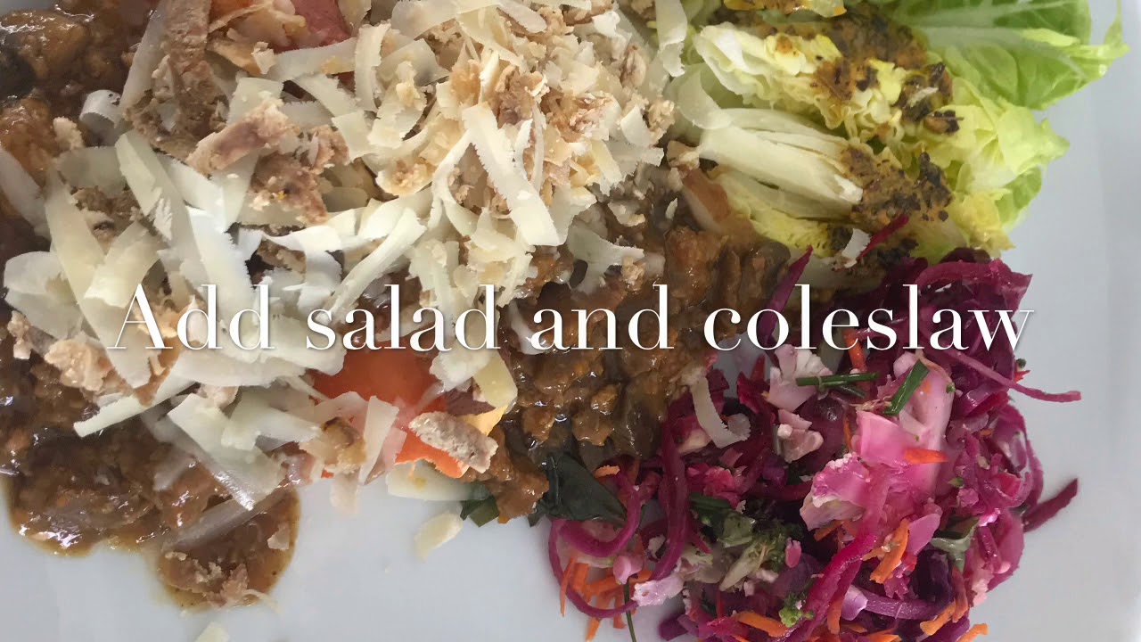 Jacket potato Bolognese YouTube