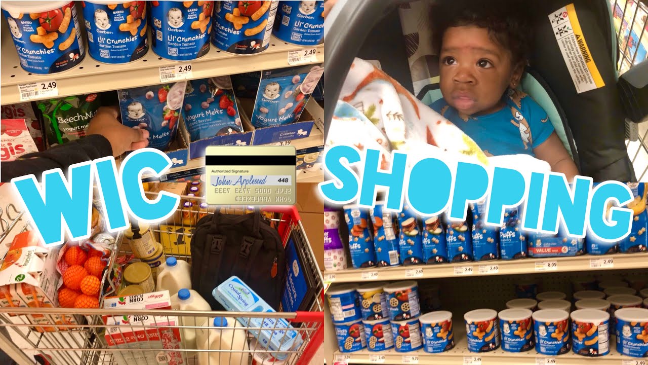 SINGLE MOM WIC SHOPPING W/ MY 6 MONTH OLD • VLOG 🛒 YouTube