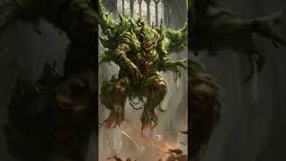 How Powerful is a Demon Prince of Nurgle in Warhammer 40K  #warhammer #wh40klore