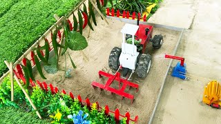 Local DIY Farm Planting, Irrigating and Harvesting Super Hot Spicy Chilies with Modern Water Pump