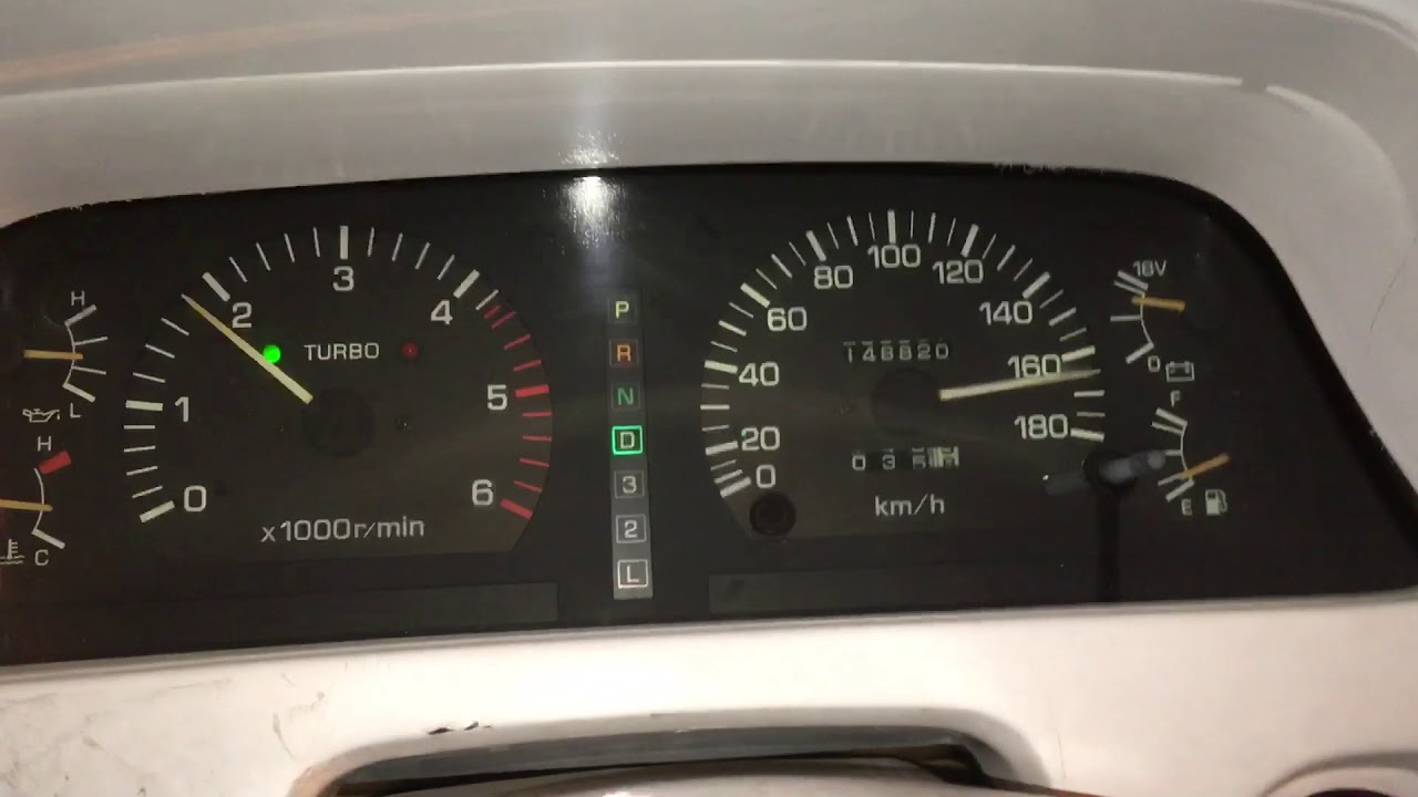 トヨタ　ランドクルーザー　80系　スピードメーター