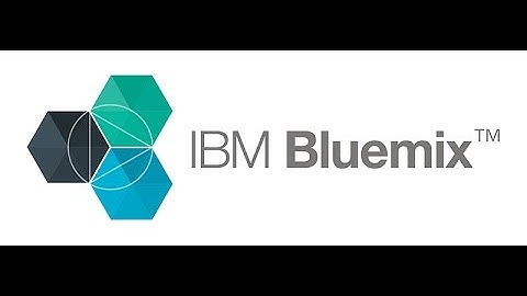 Bluemix. Use of a database service bound to an application. Liberty and MySQL.