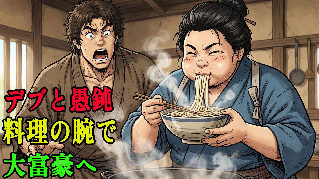 主人に命を狙われたおデブな女中と愚鈍な下男、料理の腕一本で大富豪に成り上がる | 野談 | 伝説 | 昔話 | 説話 | 民話