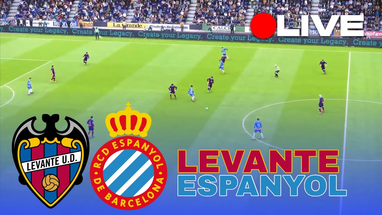 Levante vs Espanyol La Liga 2026 Partido Simulación PES 21 - YouTube
