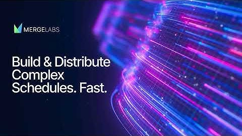 The fastest way to build complex event schedules