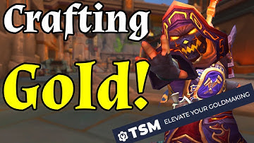 Basic Crafting Groups and Operations w/ TradeSkillMaster (TSM) In WoW Gold Making Part 2 of 7