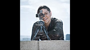 This female sniper took down two targets with a single shot #shorts #movie