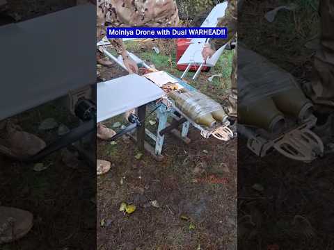 Russian Troops Prep Molniya-2 Kamikaze Drone With Dual Warheads!