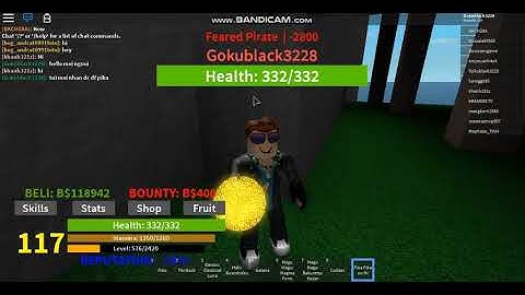 DEVIL FRUIT PIKA in One Piece: Open Seas [PRE-ALPHA] [READ DESC]