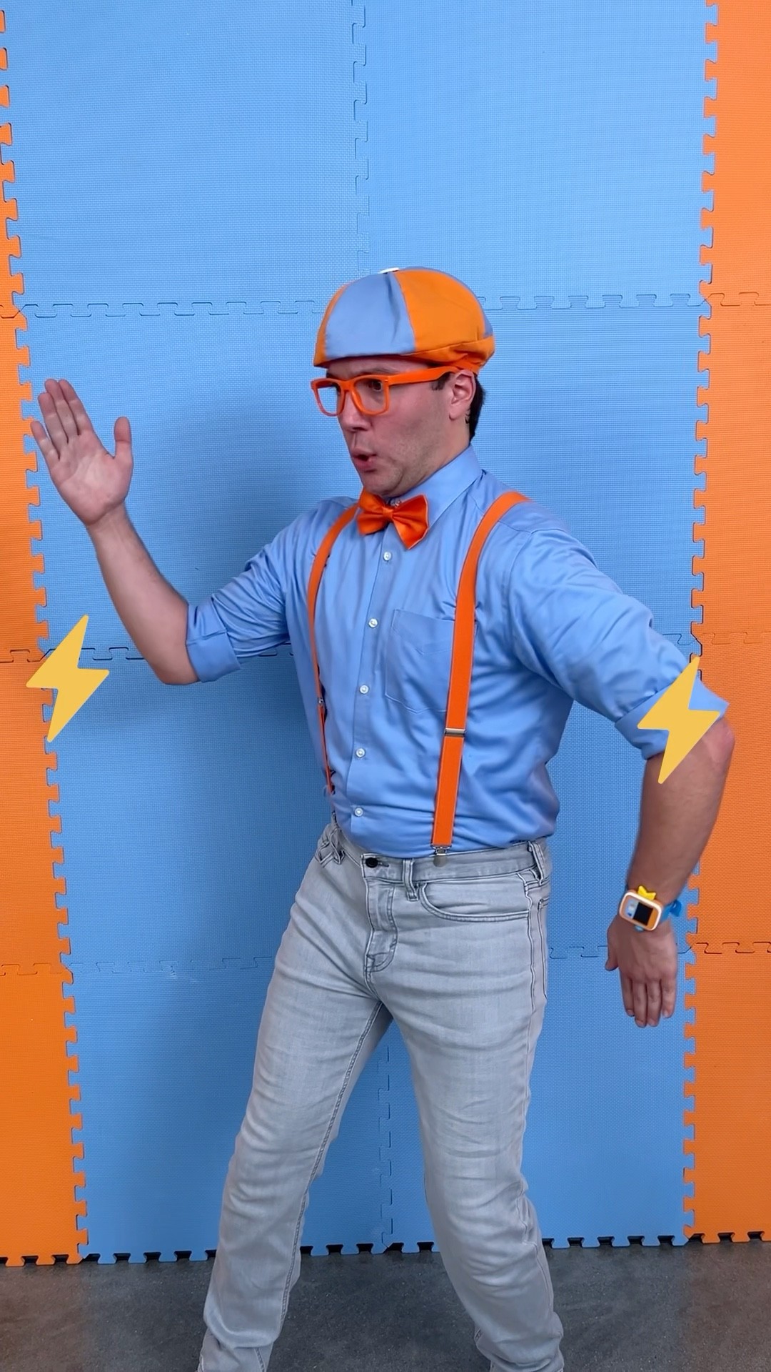 Blippi is a Robot! Dance Challenge! #blippi #shorts