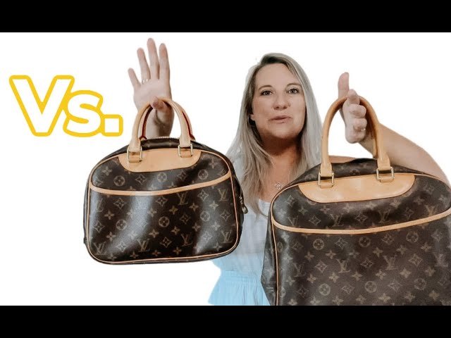 WHAT'S IN MY BAG 2021  LOUIS VUITTON MONOGRAM TROUVILLE..*REDO* 