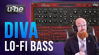 MMTV: u-he Diva - How to make Lofi Bass | Eric Burgess