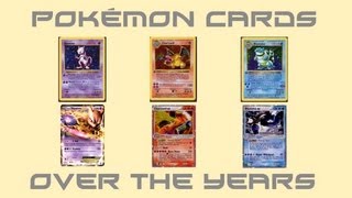 Pokémon Cards Over the Years