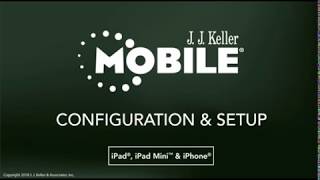 Configuration and Setup for iPhone® and iPad® - Encompass® ELD