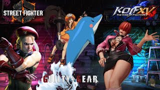 guilty gear strive kof xv street fighter 6