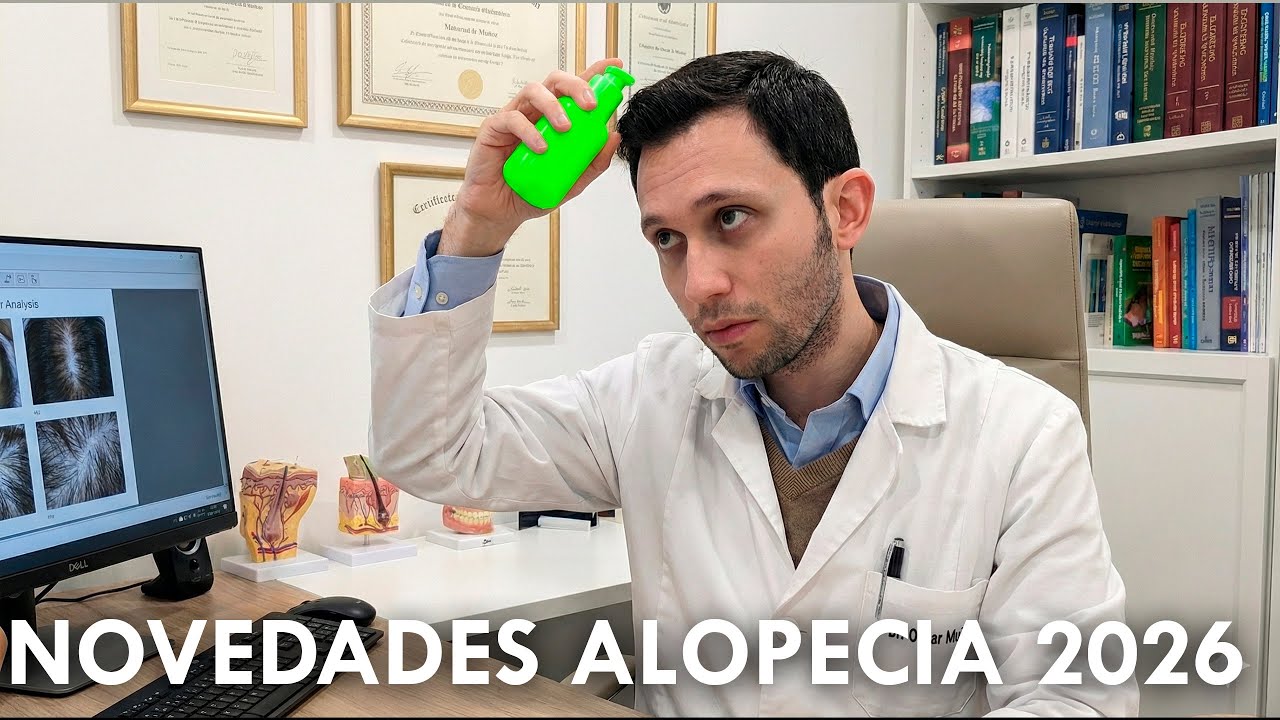 NOVEDADES 2026 alopecia androgenética, cicatricial y areata