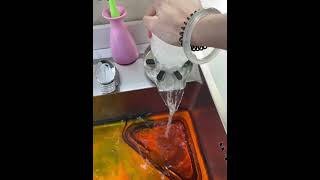 after installation both the installer and I were speechless. #sink #washing #cleaning #kitchen #dish