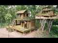 Building the most creative luxury villa by bamboo in jungle