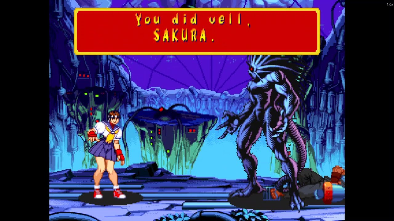 SAKURA & BLACKHEART — Innocence Meets Darkness! | Marvel Super Heroes vs Street Fighter Retro Tag