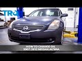 How to Change Oil 2007-2012 Nissan Altima