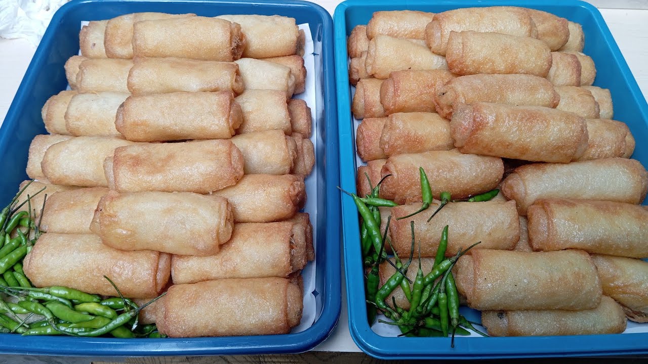 Buat risol sayur bihun untuk snack kerja bakti