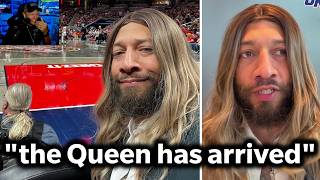 THE QUEEN HAS ARRIVED! | Royce White SHOWS UP To WNBA Game In Wig, WOKE Players FURIOUS! screenshot 2
