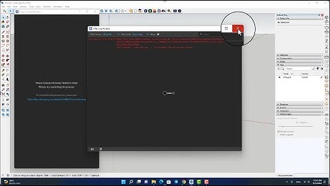 SIMPLE FIX CHAOS COSMOS FAILED TO LOAD - Sketchup Tutorial