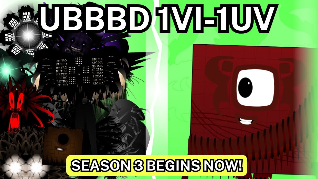 [SEASON 3] Uncannyblocks Band But Different (1VI - 1UV) (Full Vigintillions)