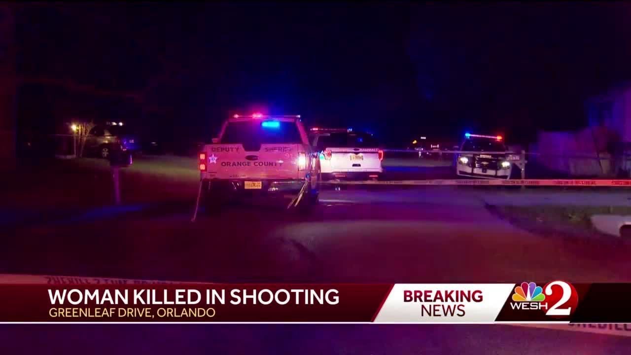 Woman shot and killed on Greenleaf Drive in Orlando - YouTube