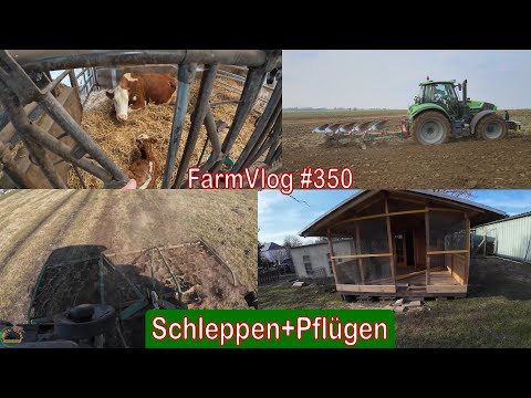 Farmvlog #350: Hugging a meadow | Contract plowing