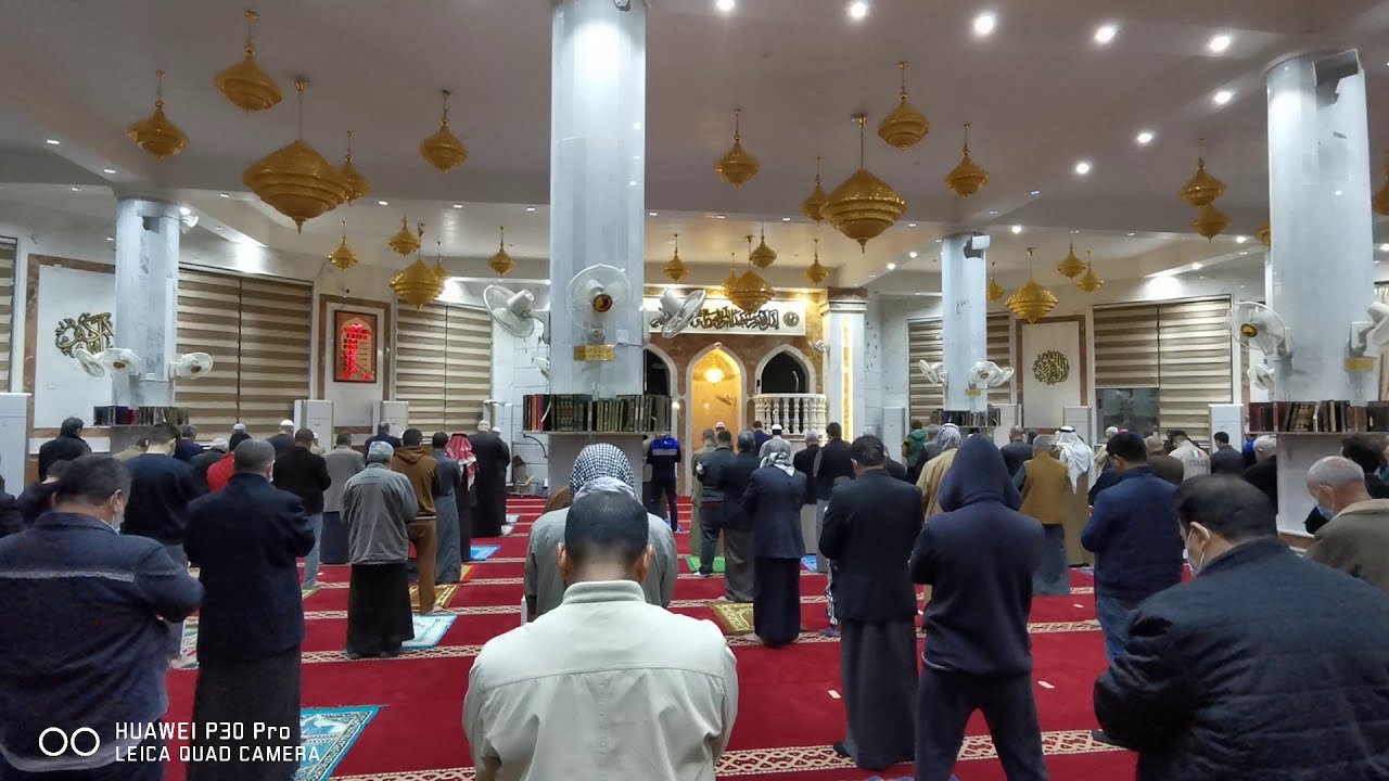 (سَلَـٰمٌ عَلَیۡكُم بِمَا صَبَرۡتُمۡ) عشائية مؤثرة للشيخ ميثم القيسي في جامع خالد بن الوليد