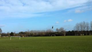 Align trex 600esp fbl first flight.