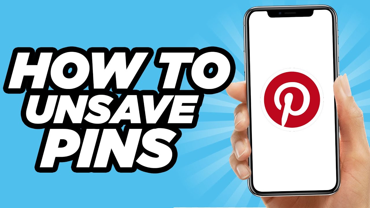 How To Unsave Pins On Pinterest Tutorial (2023) YouTube