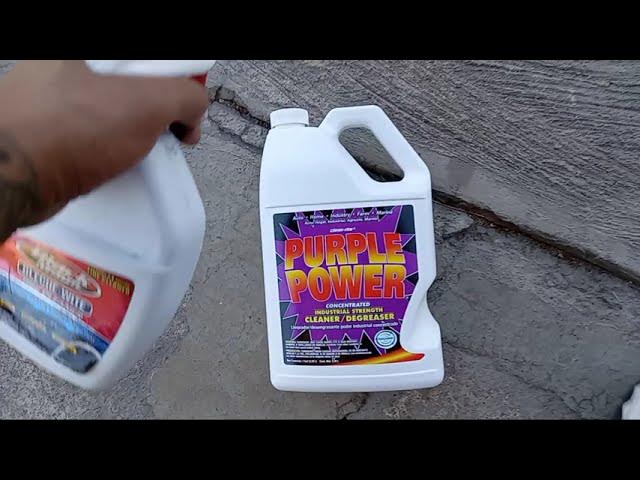 purple power cleaner degreaser review 