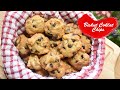 BISKUT COKLAT CHIPS ALA FAMOUS AMOS |  CRUNCHY CHOCOLATE CHIP COOKIES