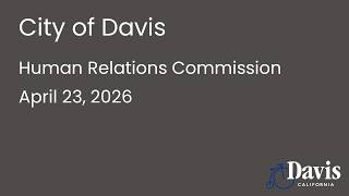 Human Relations Commission - April 23, 2026