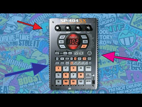 Customising your Roland SP404sx/a 👨‍🎨🎨🖌 (Full breakdown of available
