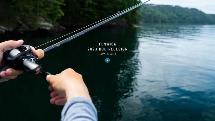 TWO NEW 1-PIECE FENWICK VENTURE VS-70M 7' SPINNING RODS