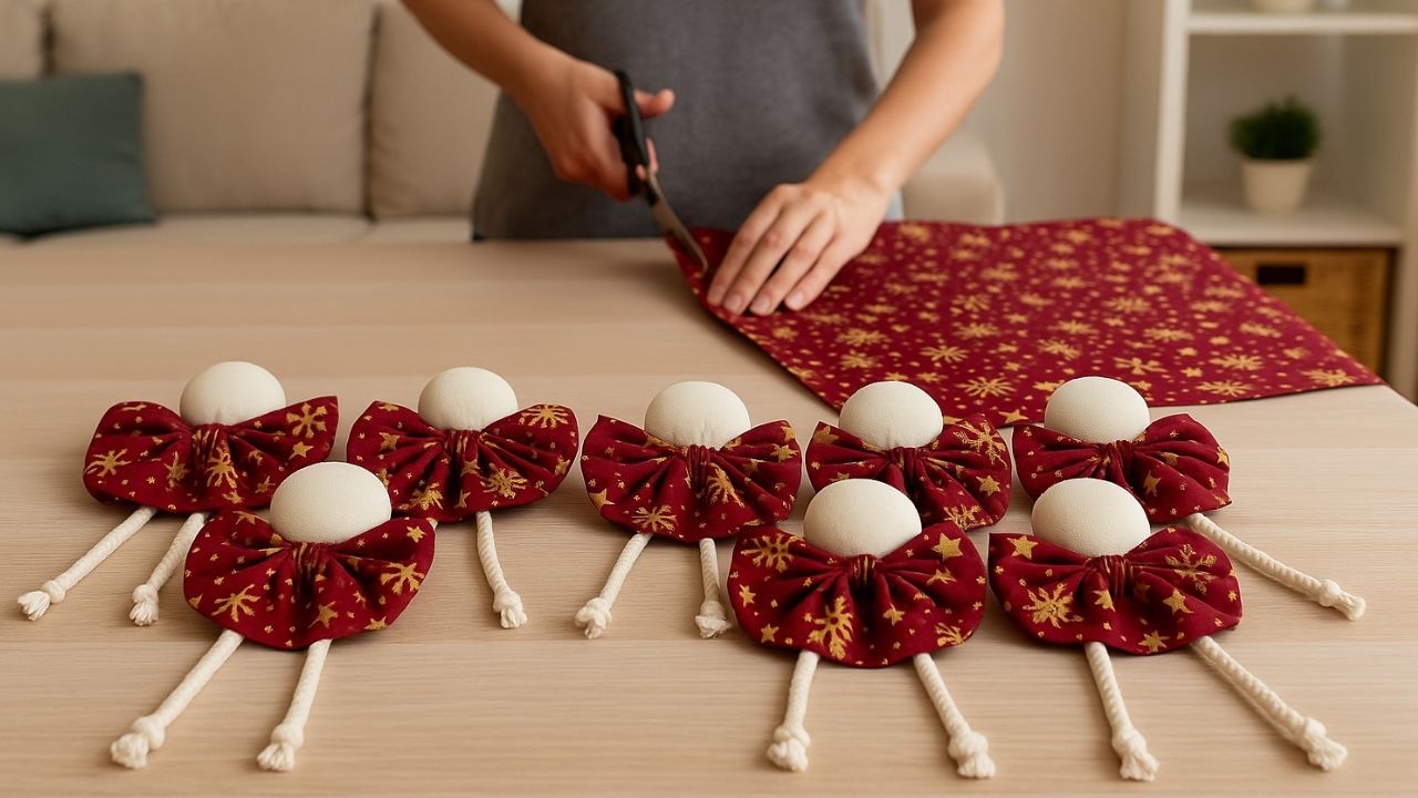 Te sorprenderás, las hago en lotes de 50 y las vendo todas - Idea fácil de decoración navideña