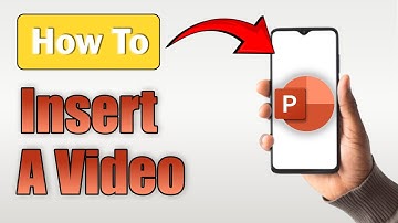 How to Insert a Video in PowerPoint in Mobile! - (Full Guide)