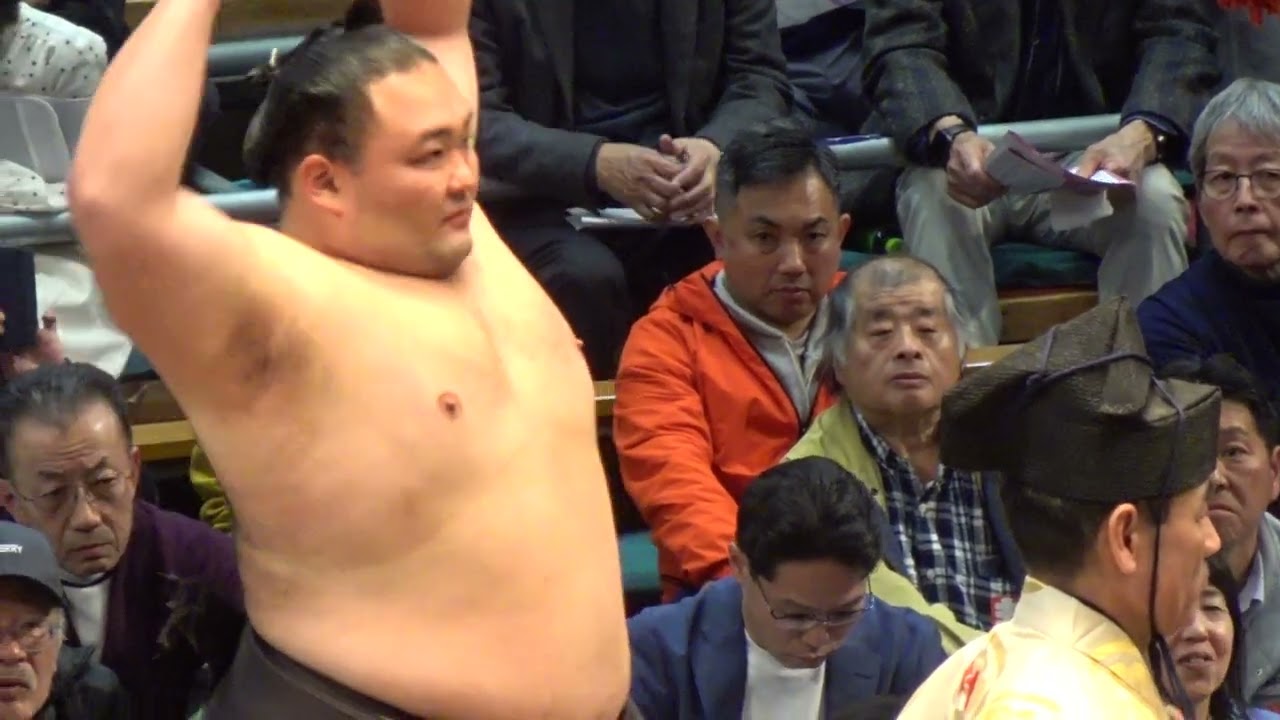 Asanoyama vs. Abi [Grand Sumo Wrestling, March 14th] Osaka Venue