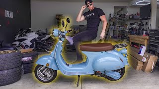I BOUGHT a 50MPH ELECTRIC MOPED ($4,700 NEW)