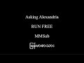 Asking Alexandria - Run Free Lyric ( English &amp; Myanmar MM sub )