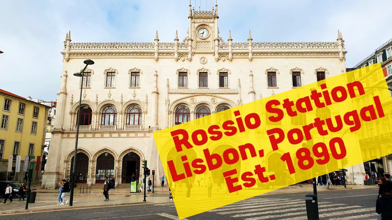 Lisbon Railway Stations - Rossio (4K 60fps)