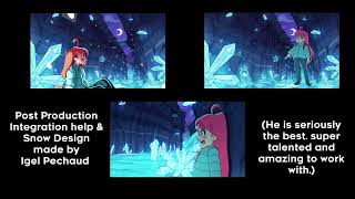Celeste Avalanche: Process of making one shot of animation