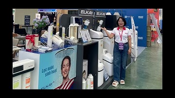 ELKAY VIETBUILD 2025 | Bùng nổ công nghệ lọc nước – Trải nghiệm thực tế khác biệt