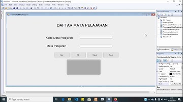 Review Program Sederhana Menggunakan  Visual Basic  2008 Express Edition