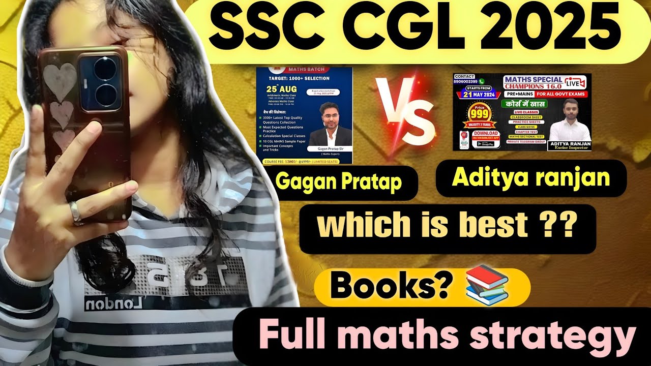 MATHS full strategy SSC CGL 2025 🎯 PRE +MAINS || Daily Target series 🎯 ...